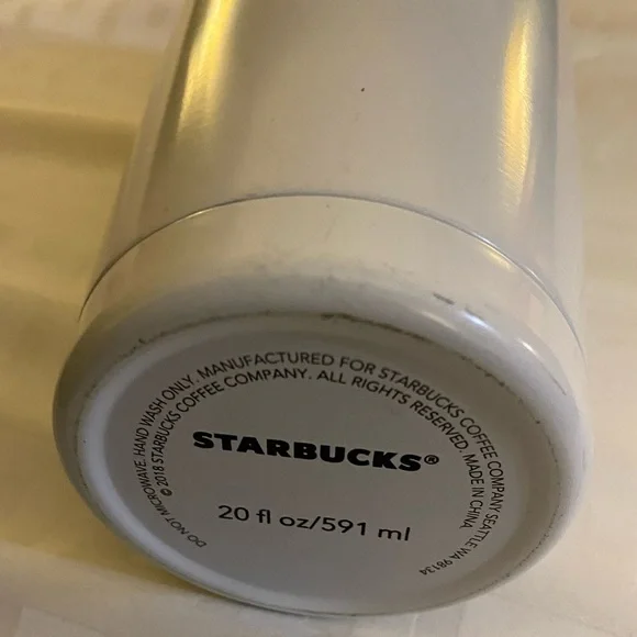Starbucks metal travel cup mug - Picture 2 of 3